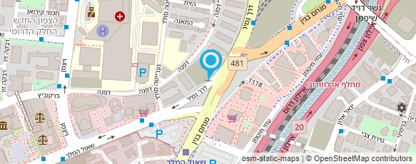 מפת הגעה אל עו"ד דוק אמיר