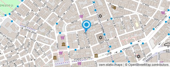 מפת הגעה אל קפה סימון