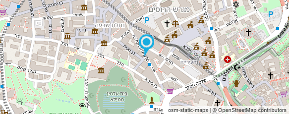 מפת הגעה אל עו"ד אוסיזון מיכאל