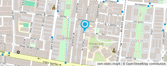 מפת הגעה אל איי.אנד.אם עבודות צבע וגבס