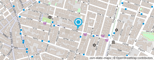 מפת הגעה אל שינק in