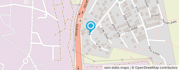 מפת הגעה אל יעל טוריס אחוזת יעל-פנסיון לכלבים