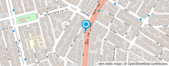 מפת הגעה אל עו"ד אמר אבי