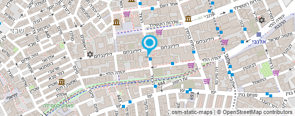 מפת הגעה אל הרצל 16