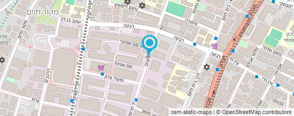 מפת הגעה אל א.ח. שלד ופנים בע"מ