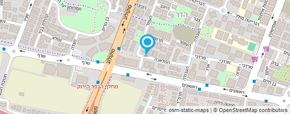 מפת הגעה אל תיווך נכסי המושבה