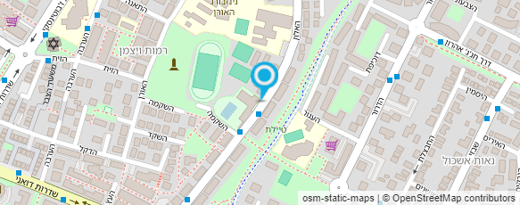 מפת הגעה אל בריכה עירונית