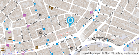 מפת הגעה אל פרדיגמה-גלריה לעיצוב