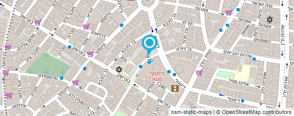 מפת הגעה אל בית האומן