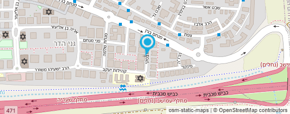 מפת הגעה אל מורן שזירת פיאות