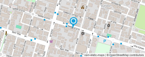 מפת הגעה אל מוניות א.א.ש