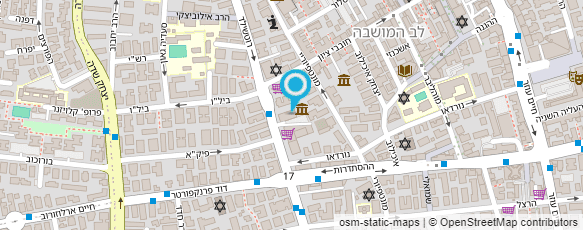 מפת הגעה אל דודא לפיצה