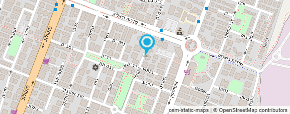 מפת הגעה אל סוזי קורזן - מטפלת זוגית ומשפחתית