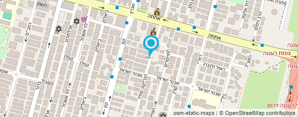 מפת הגעה אל רחל בוטיק ואסתטיקה פרא-רפואית