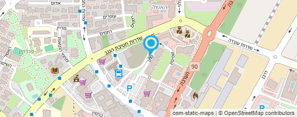 מפת הגעה אל מכללת ניהול פלוס