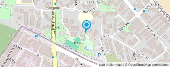 מפת הגעה אל אריאל-מאמן טניס