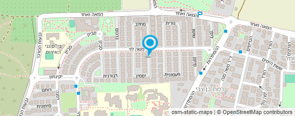 מפת הגעה אל ד"ר מעוז רינת