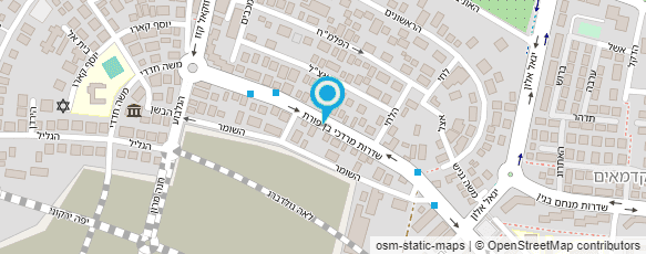 מפת הגעה אל ארז שירותי נגרות