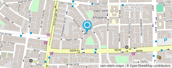 מפת הגעה אל גילת סטיקלרו פסיכולוגית קלינית מומחית