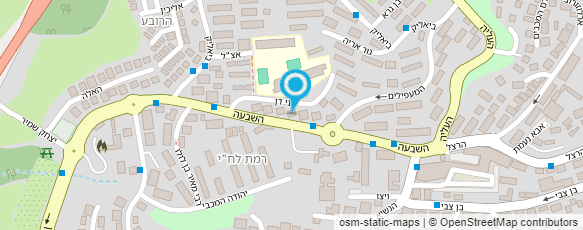 מפת הגעה אל ש.א.ס. כח אדם שמירה וניקיון בע"מ