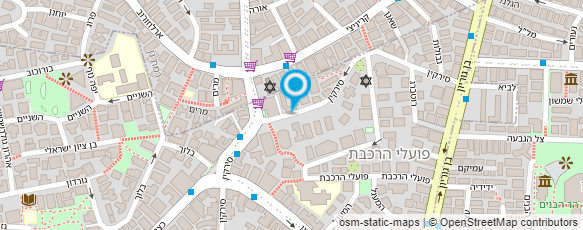 מפת הגעה אל רביד גדעון מאמן אישי