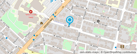 מפת הגעה אל ה.ל.ה - חנה יועצת הנקה