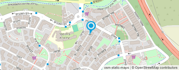 מפת הגעה אל משפחתון ז'קלין