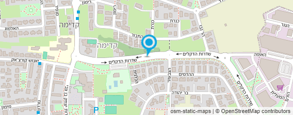 מפת הגעה אל מסעדה - קפה יולי