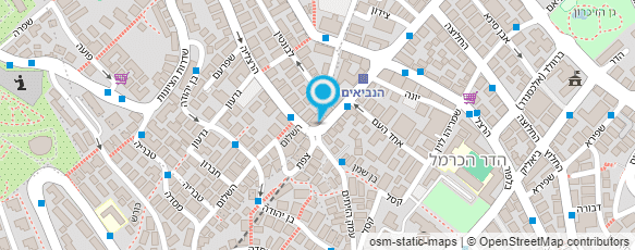 מפת הגעה אל מסעדת עצמון