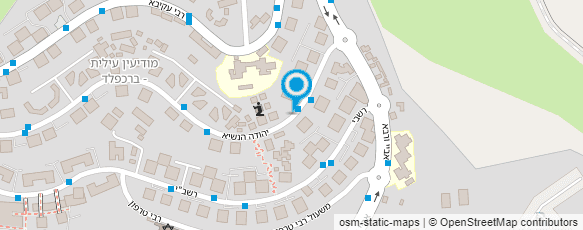 מפת הגעה אל סטודיו הנשיא