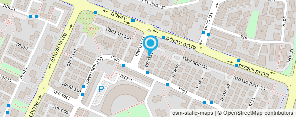 מפת הגעה אל זילברמן אינסטלציה