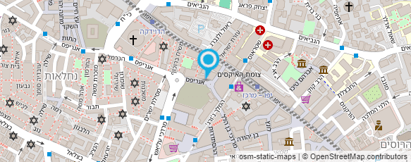 מפת הגעה אל עו"ד סטי בנימין