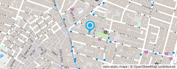 מפת הגעה אל אקווה