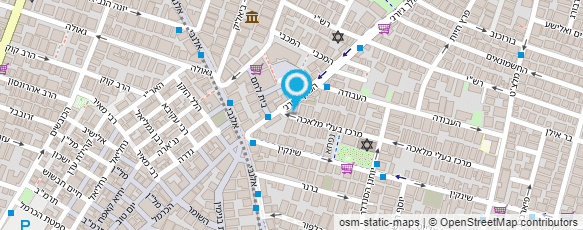 מפת הגעה אל רותי עדי - מאפרת