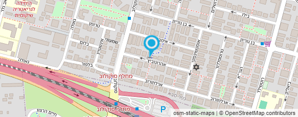 מפת הגעה אל סטודיו Direct Design