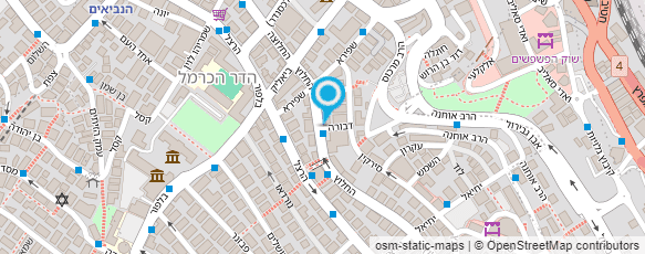 מפת הגעה אל גן חיות