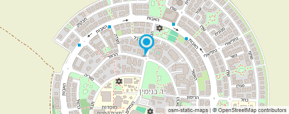 מפת הגעה אל עיצוב שיער צפי