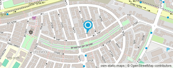 מפת הגעה אל עו"ד זנדר יגאל