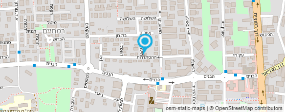 מפת הגעה אל "מקום ליוגה"