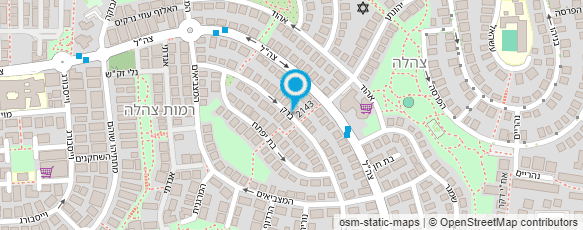 מפת הגעה אל ענת סיני מאפרת מיקצועית