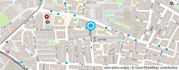 מפת הגעה אל עמותת אור שלום וחסד