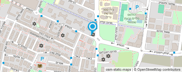 מפת הגעה אל עיצוב שיער אמיר