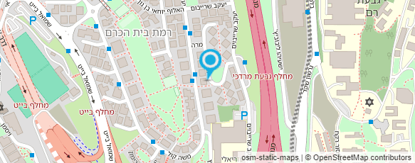 מפת הגעה אל גיל פלד - אקו אתגרים