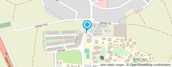 מפת הגעה אל פיצה תורה וקמח