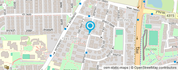 מפת הגעה אל קורל הפקות  - סהר