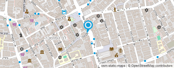 מפת הגעה אל בוריס עיצוב שיער