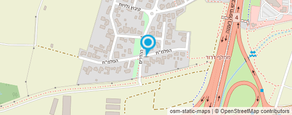 מפת הגעה אל גן ובית