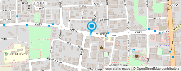 מפת הגעה אל הבית של חומוס הוד השרון