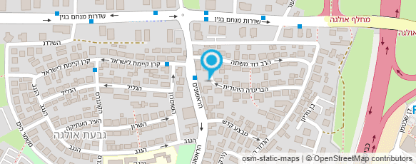 מפת הגעה אל עו"ד בן-ארוש משה