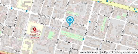 מפת הגעה אל עופר מייזל מורה לנהיגה